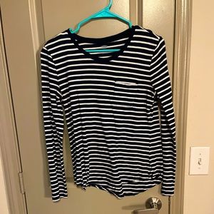 Navy striped t-shirt